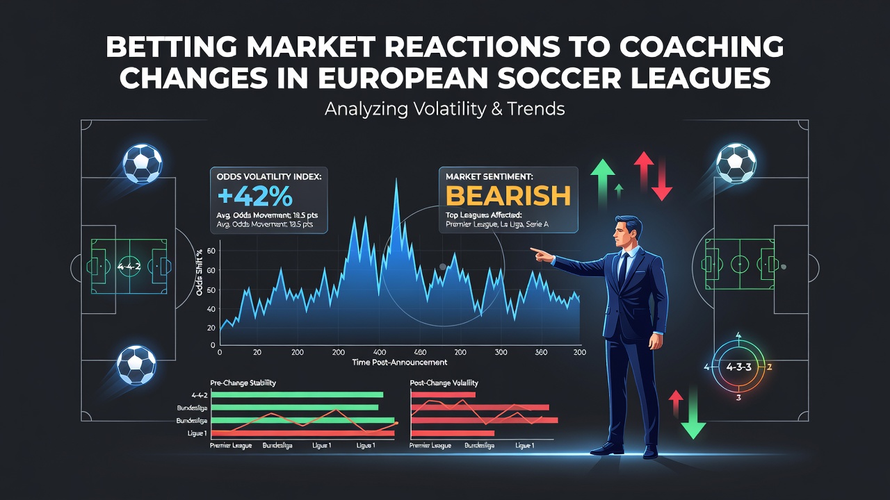 Analyse von Wettmarktbewegungen nach Trainerwechseln in europäischen Fußballligen mit Fokus auf Quotenentwicklungen
