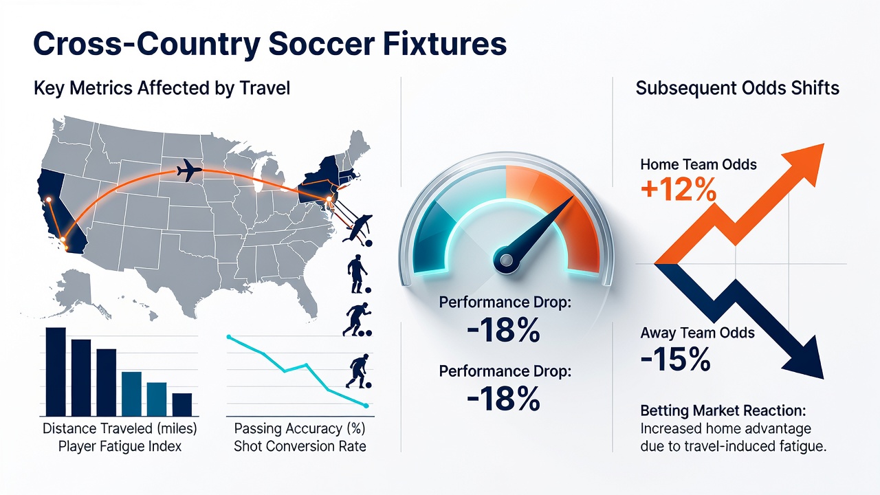 Analyse der Reisedistanzen und deren Auswirkungen auf Fußballmannschaften in internationalen Begegnungen