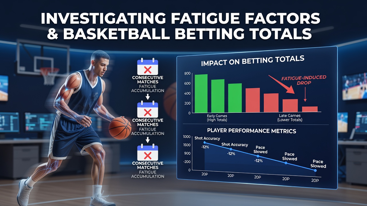 Analyse von Ermüdungsfaktoren bei aufeinanderfolgenden Basketballspielen und deren Einfluss auf Totals-Wettmärkte