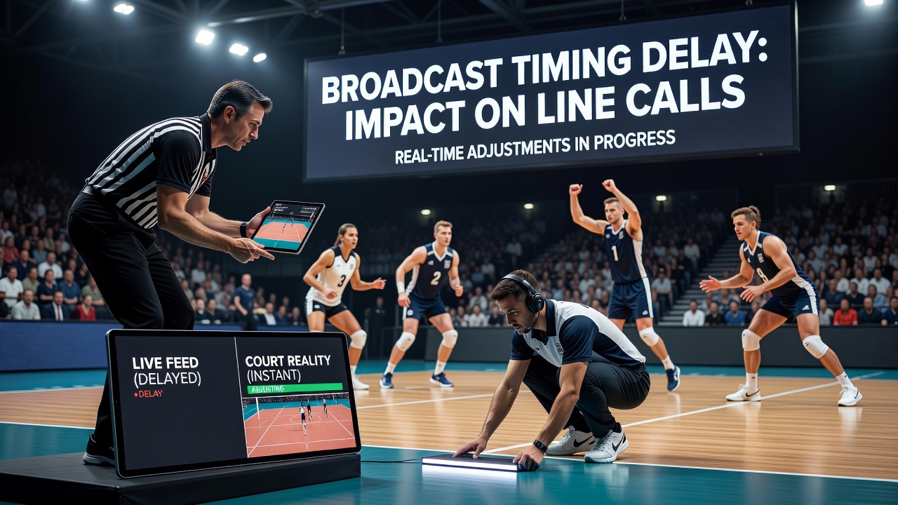 Übertragungsverzögerungen beeinflussen Live-Wettlinien beim Volleyball
