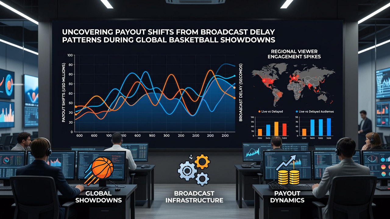Statistische Auswertung von Verzögerungseffekten auf Basketball-Wettmärkte
